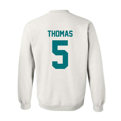 Coastal Carolina - NCAA Football : Dante Thomas - Classic Fashion Shersey Crewneck Sweatshirt-1
