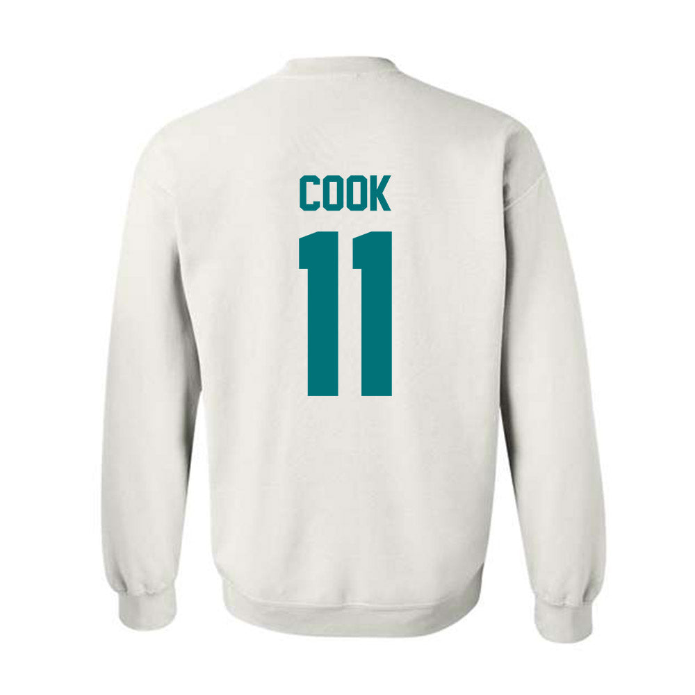 Coastal Carolina - NCAA Men's Soccer : Christian Cook - Classic Fashion Shersey Crewneck Sweatshirt-1