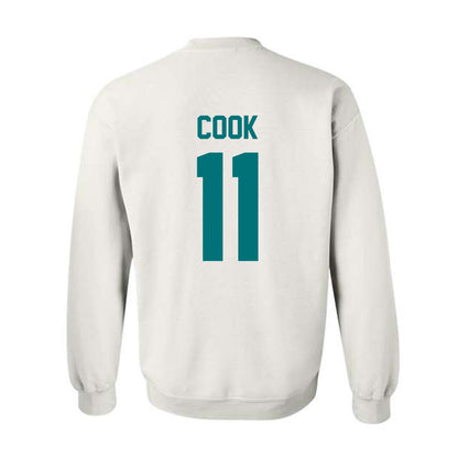 Coastal Carolina - NCAA Men's Soccer : Christian Cook - Classic Fashion Shersey Crewneck Sweatshirt-1
