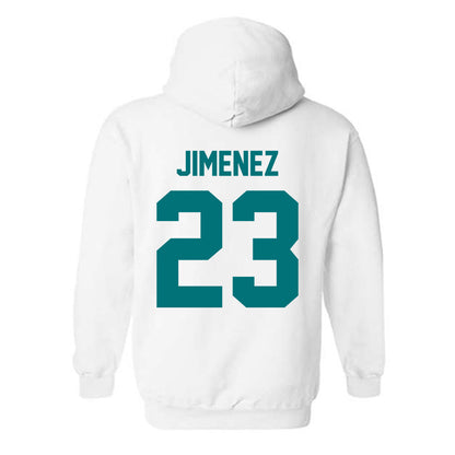 Coastal Carolina - NCAA Women's Basketball : DYanis Jimenez - Classic Fashion Shersey Hooded Sweatshirt-1