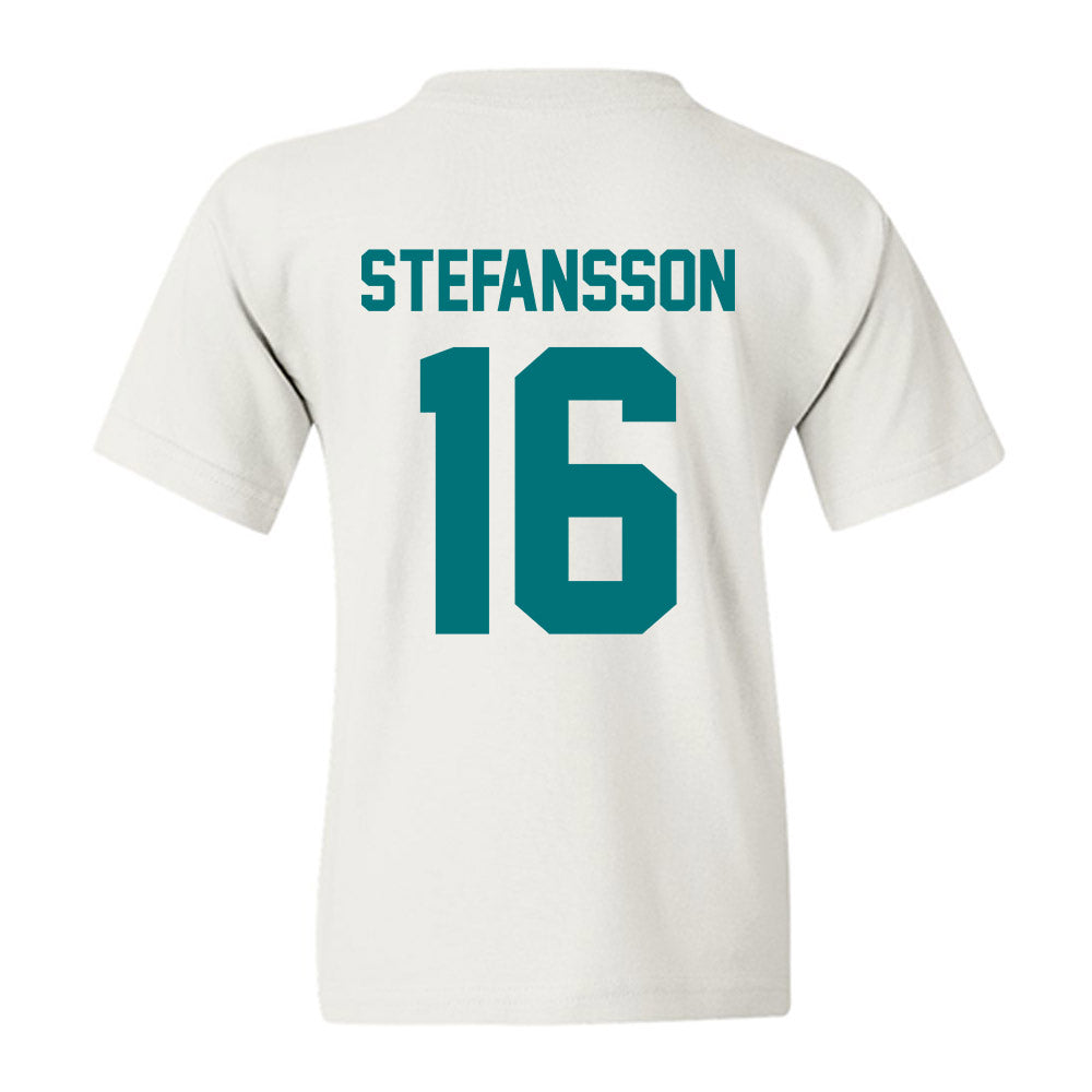 Coastal Carolina - NCAA Men's Soccer : Gudjon Stefansson - Classic Fashion Shersey Youth T-Shirt-1