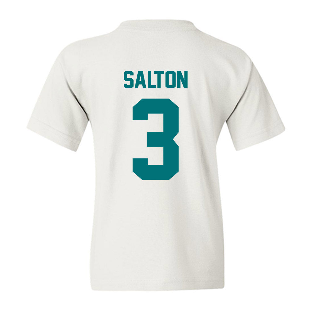 Coastal Carolina - NCAA Women's Basketball : Jyana Salton - Classic Fashion Shersey Youth T-Shirt-1