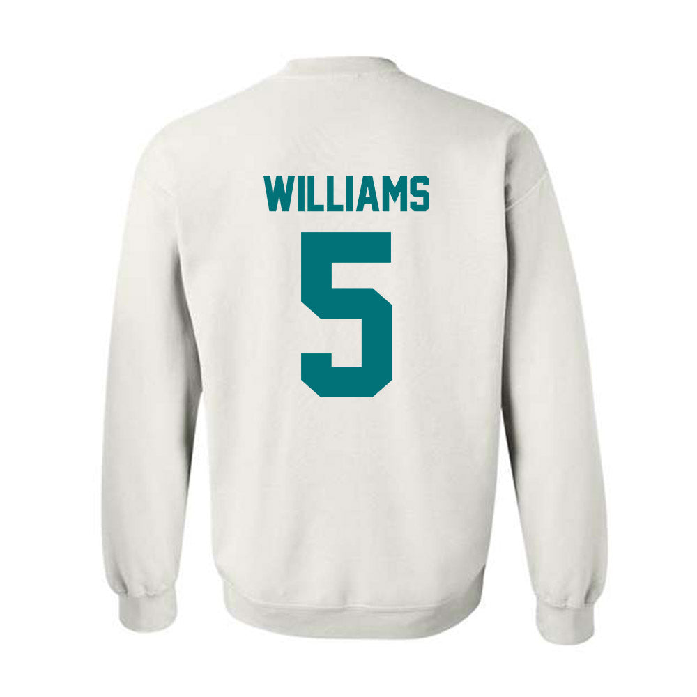 Coastal Carolina - NCAA Women's Basketball : Kristin Williams - Classic Fashion Shersey Crewneck Sweatshirt-1