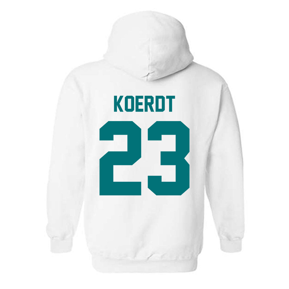 Coastal Carolina - NCAA Women's Basketball : Jaidyn Koerdt - Classic Fashion Shersey Hooded Sweatshirt