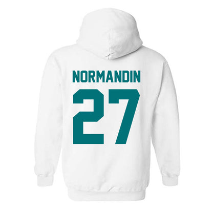 Coastal Carolina - NCAA Softball : Brielle Normandin - Classic Fashion Shersey Hooded Sweatshirt-1