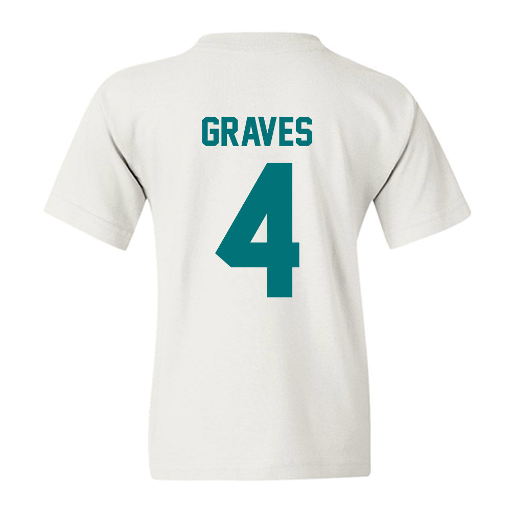 Coastal Carolina - NCAA Football : Bryson Graves - Classic Fashion Shersey Youth T-Shirt-1