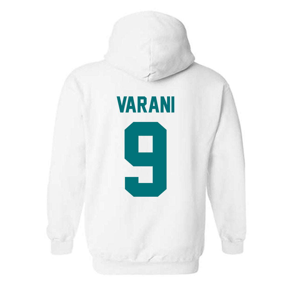 Coastal Carolina - NCAA Women's Volleyball : Valentina Varani - Classic Fashion Shersey Hooded Sweatshirt-1