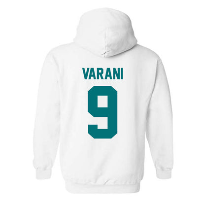Coastal Carolina - NCAA Women's Volleyball : Valentina Varani - Classic Fashion Shersey Hooded Sweatshirt-1