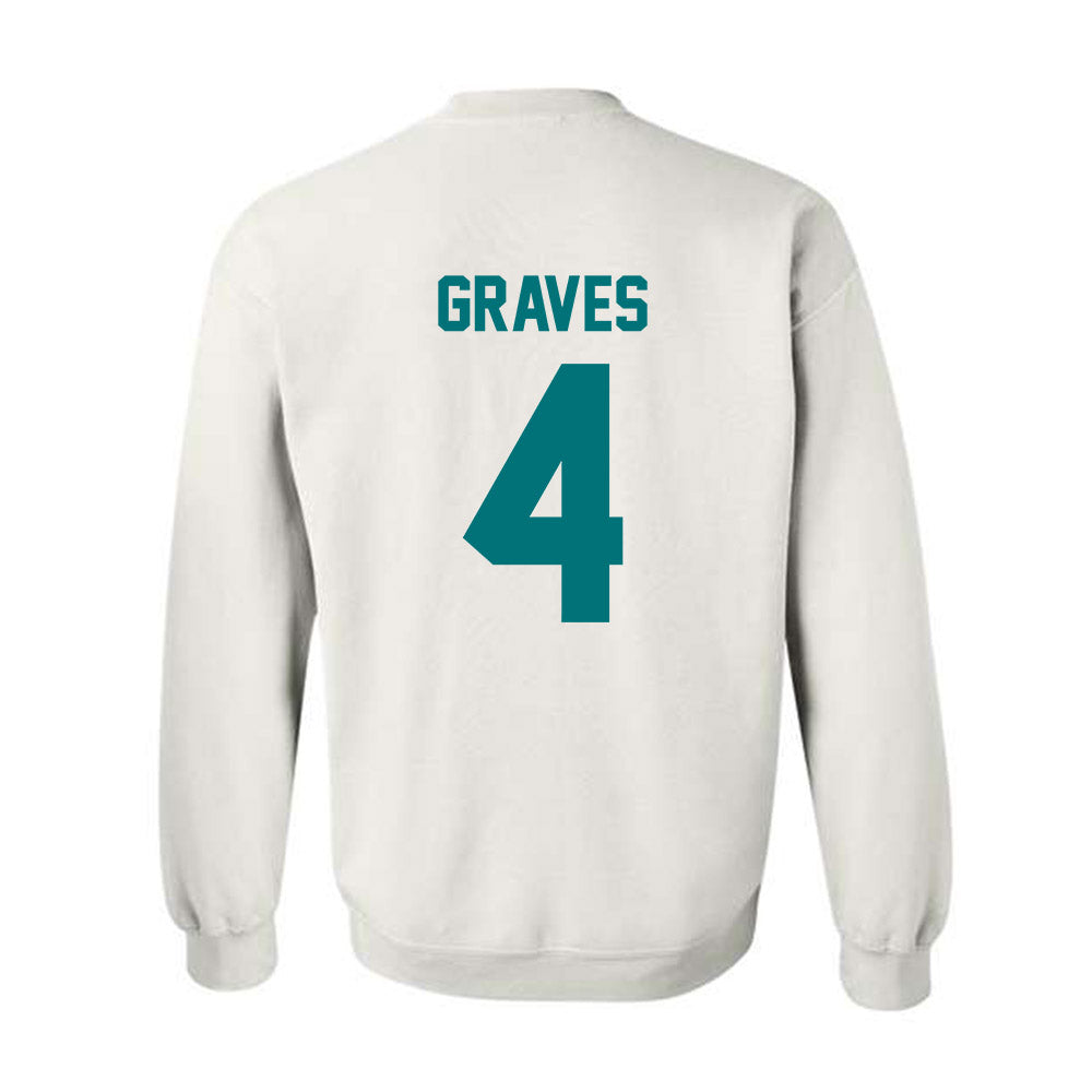 Coastal Carolina - NCAA Football : Bryson Graves - Classic Fashion Shersey Crewneck Sweatshirt-1