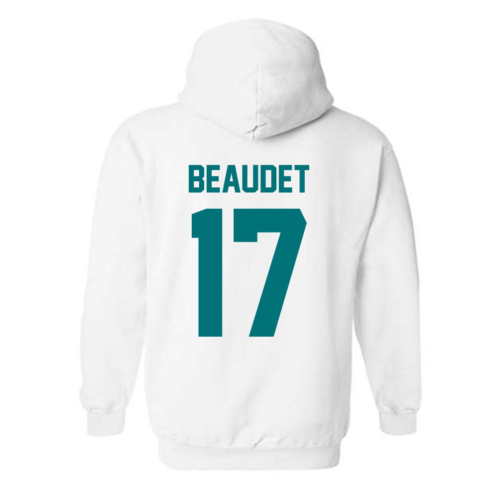 Coastal Carolina - NCAA Women's Lacrosse : Gabi Beaudet - Classic Fashion Shersey Hooded Sweatshirt-1