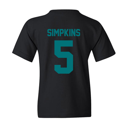 Coastal Carolina - NCAA Football : Ja'Vin Simpkins - Classic Fashion Shersey Youth T-Shirt-1