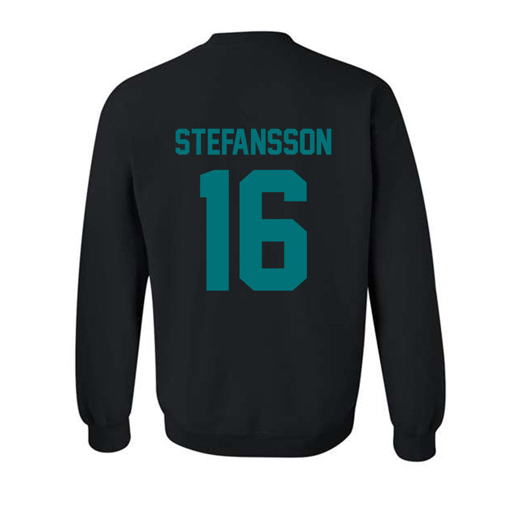 Coastal Carolina - NCAA Men's Soccer : Gudjon Stefansson - Classic Fashion Shersey Crewneck Sweatshirt-1