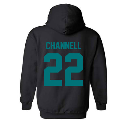 Coastal Carolina - NCAA Women's Volleyball : Kayla Channell - Classic Fashion Shersey Hooded Sweatshirt-1