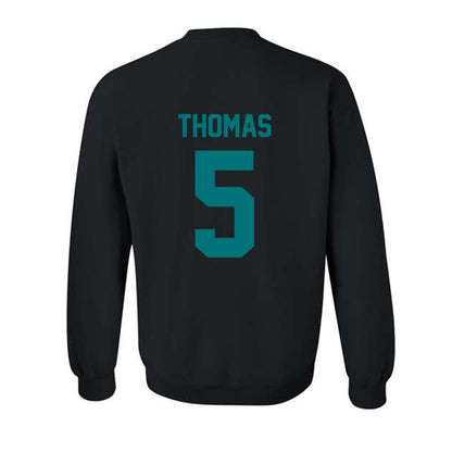 Coastal Carolina - NCAA Football : Dante Thomas - Classic Fashion Shersey Crewneck Sweatshirt-1