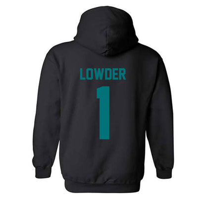 Coastal Carolina - NCAA Women's Basketball : Baylee Lowder - Classic Fashion Shersey Hooded Sweatshirt-1