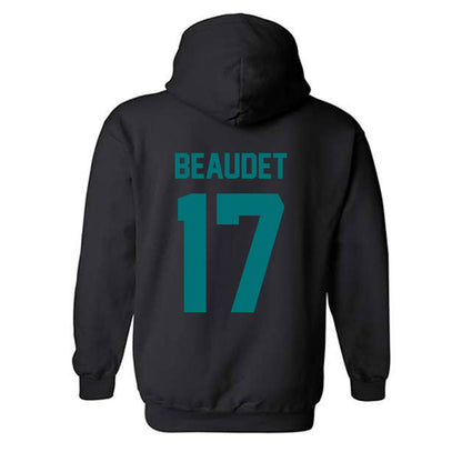 Coastal Carolina - NCAA Women's Lacrosse : Gabi Beaudet - Classic Fashion Shersey Hooded Sweatshirt-1