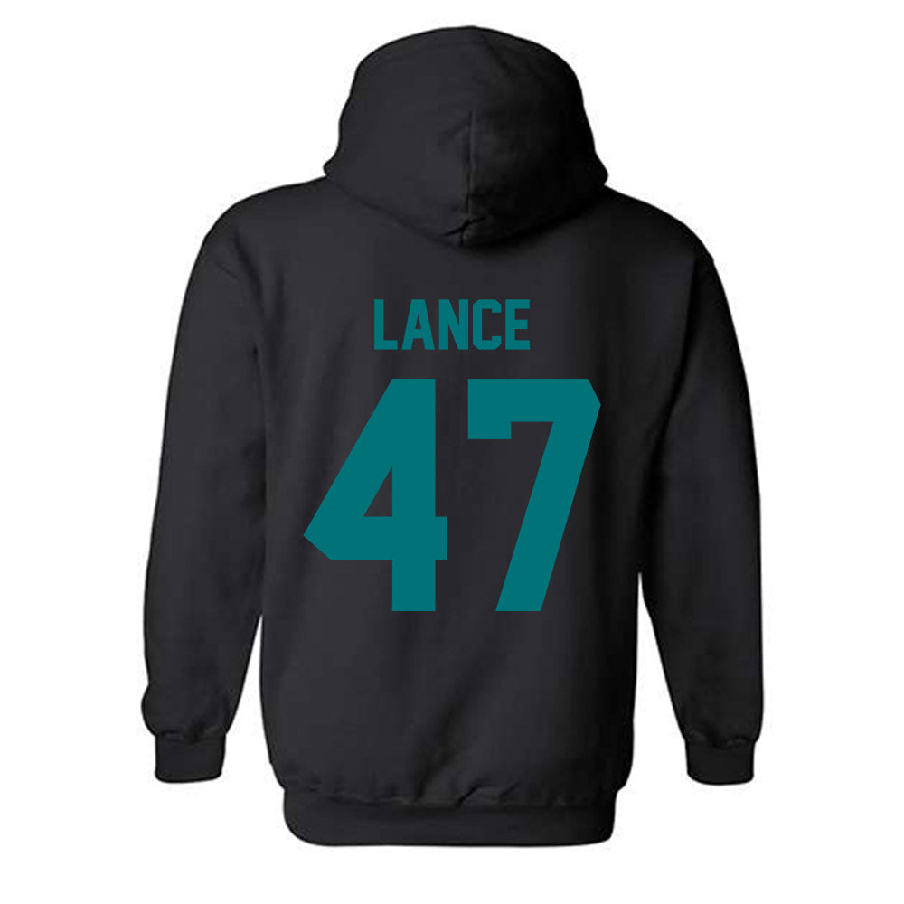 Coastal Carolina - NCAA Baseball : Hudson Lance - Classic Fashion Shersey Hooded Sweatshirt