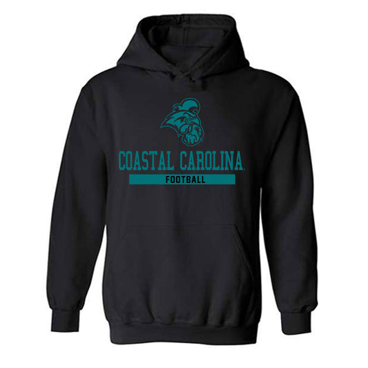 Coastal Carolina - NCAA Football : Julius Tate - Classic Fashion Shersey Hooded Sweatshirt-0