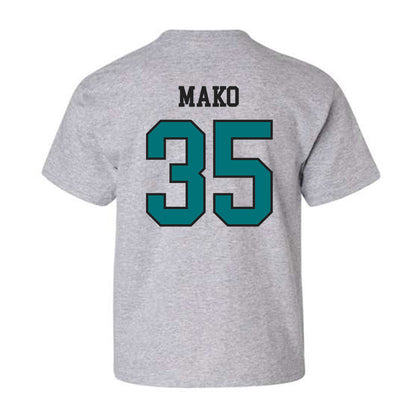 Coastal Carolina - NCAA Baseball : Chance Mako - Classic Fashion Shersey Youth T-Shirt