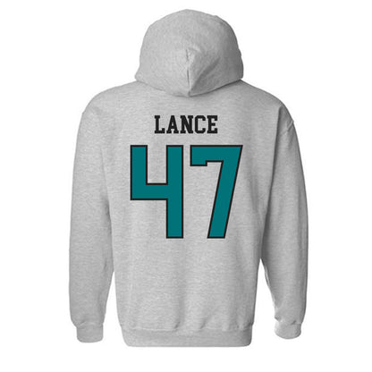 Coastal Carolina - NCAA Baseball : Hudson Lance - Classic Fashion Shersey Hooded Sweatshirt