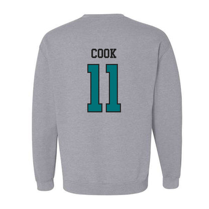 Coastal Carolina - NCAA Men's Soccer : Christian Cook - Classic Fashion Shersey Crewneck Sweatshirt-1