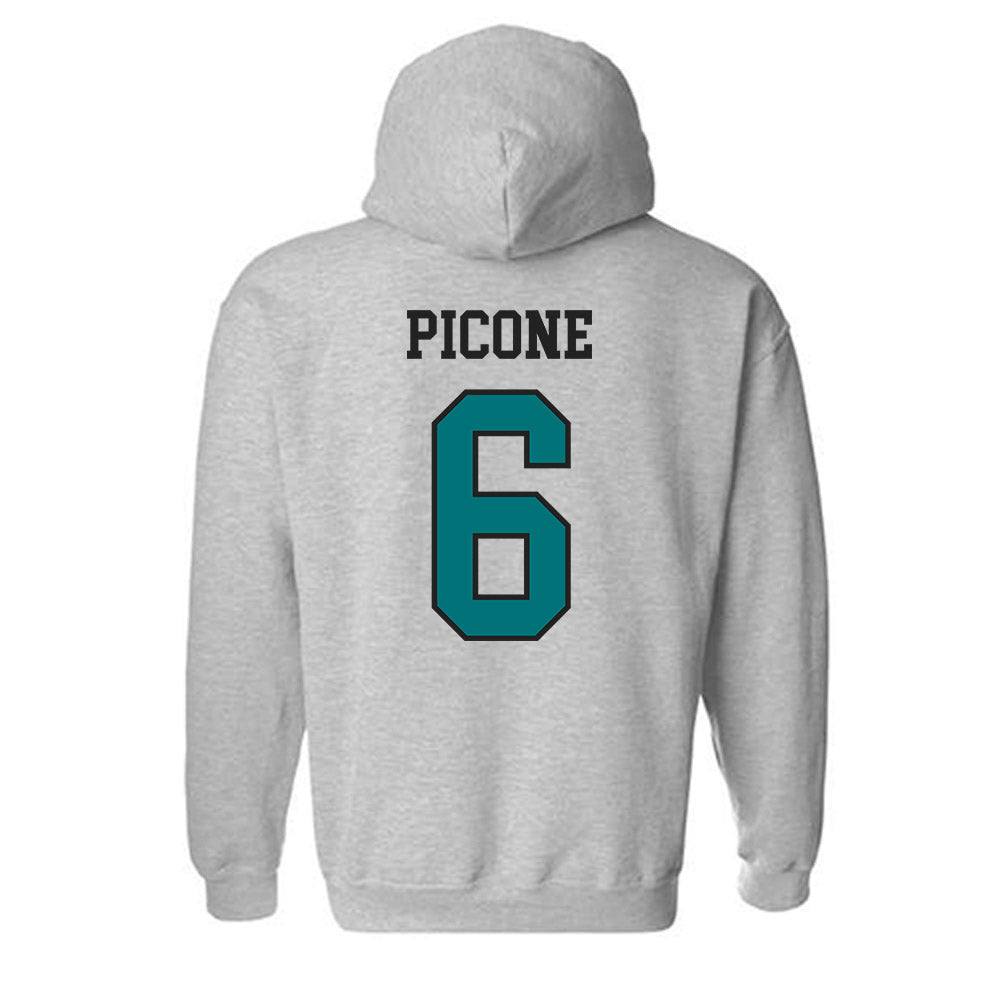 Coastal Carolina - NCAA Softball : Nicolette Picone - Classic Fashion Shersey Hooded Sweatshirt-1
