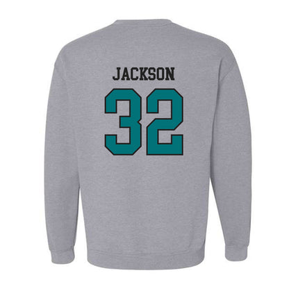 Coastal Carolina - NCAA Football : Jayden Jackson - Classic Fashion Shersey Crewneck Sweatshirt