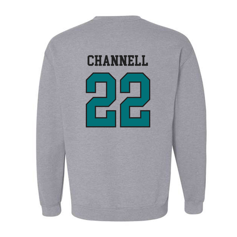 Coastal Carolina - NCAA Women's Volleyball : Kayla Channell - Classic Fashion Shersey Crewneck Sweatshirt-1