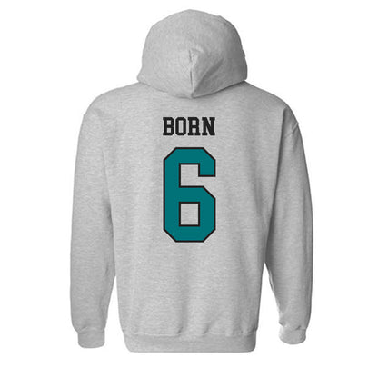 Coastal Carolina - NCAA Baseball : Chad Born - Classic Fashion Shersey Hooded Sweatshirt