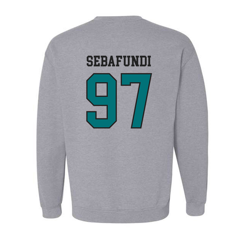 Coastal Carolina - NCAA Football : Emile Sebafundi - Classic Fashion Shersey Crewneck Sweatshirt-1