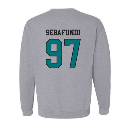 Coastal Carolina - NCAA Football : Emile Sebafundi - Classic Fashion Shersey Crewneck Sweatshirt-1