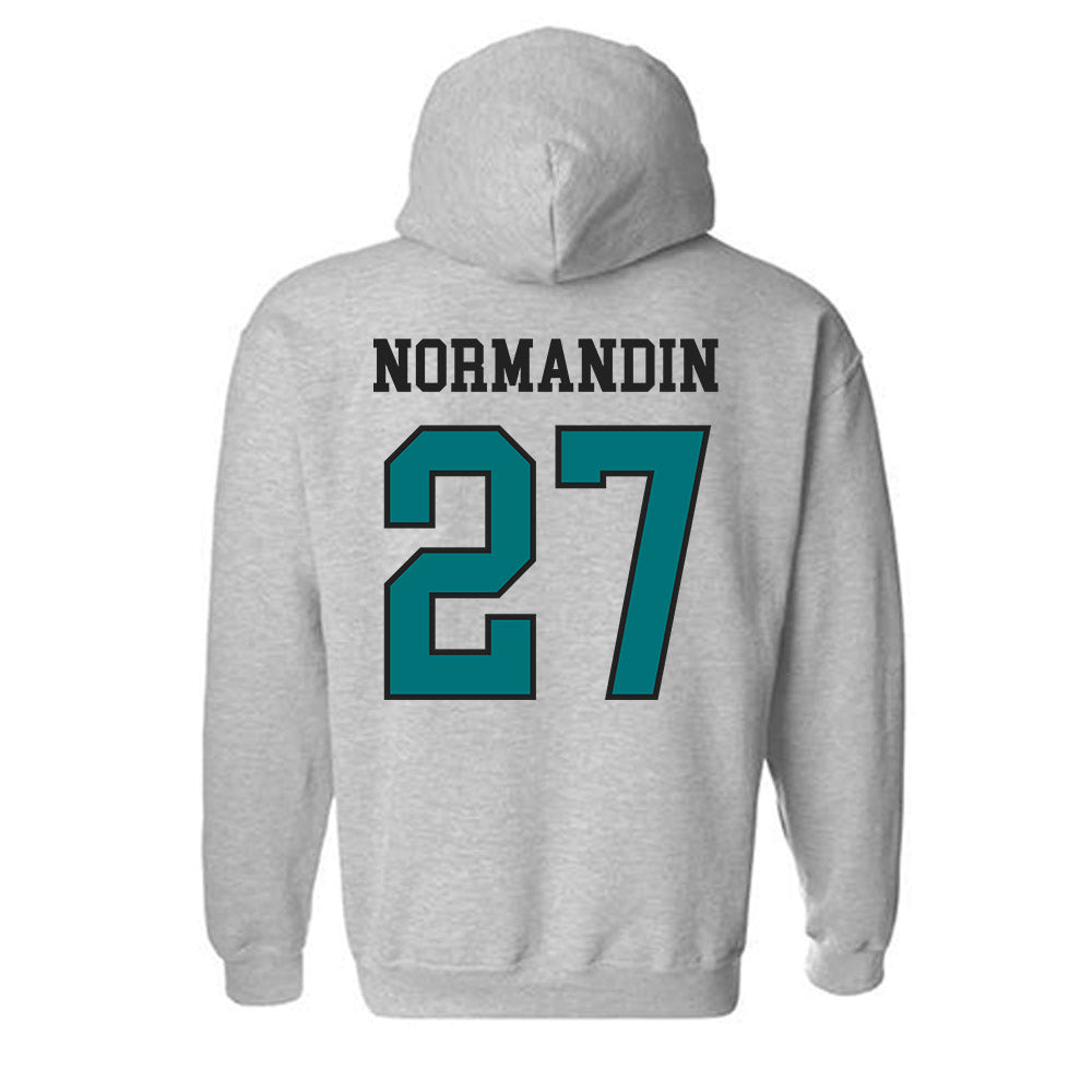 Coastal Carolina - NCAA Softball : Brielle Normandin - Classic Fashion Shersey Hooded Sweatshirt-1