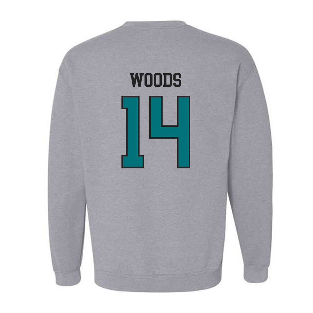 Coastal Carolina - NCAA Football : Myles Woods - Classic Fashion Shersey Crewneck Sweatshirt-1