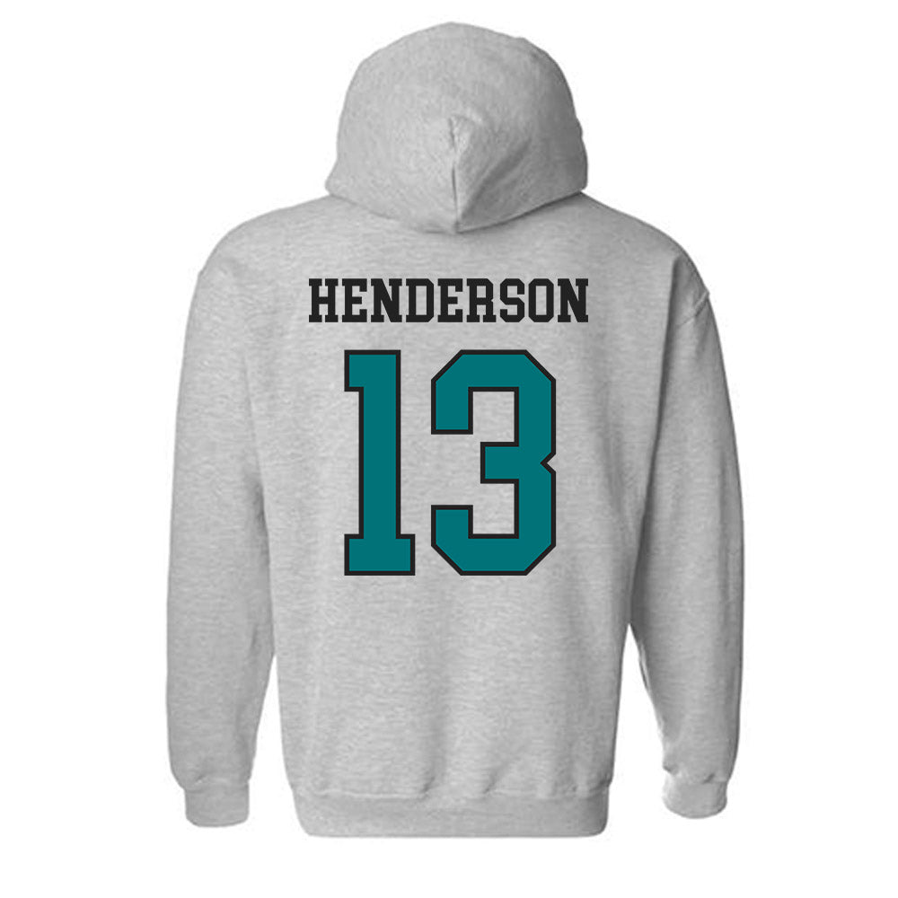 Coastal Carolina - NCAA Softball : Abby Henderson - Classic Fashion Shersey Hooded Sweatshirt-1