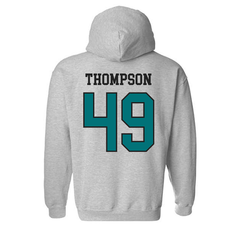 Coastal Carolina - NCAA Football : Shaikh Thompson - Classic Fashion Shersey Hooded Sweatshirt-1
