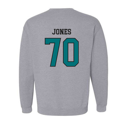 Coastal Carolina - NCAA Football : Daniel Jones - Classic Fashion Shersey Crewneck Sweatshirt-1