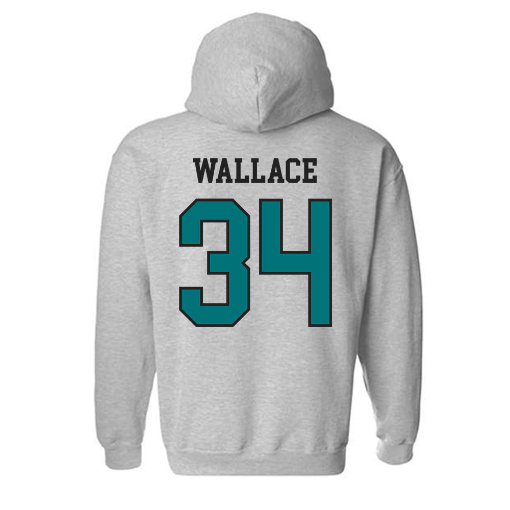 Coastal Carolina - NCAA Women's Lacrosse : Lily Wallace - Classic Fashion Shersey Hooded Sweatshirt-1