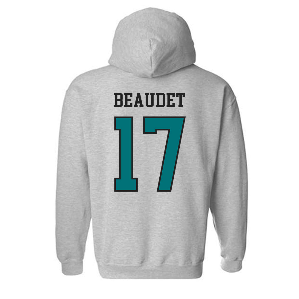 Coastal Carolina - NCAA Women's Lacrosse : Gabi Beaudet - Classic Fashion Shersey Hooded Sweatshirt-1