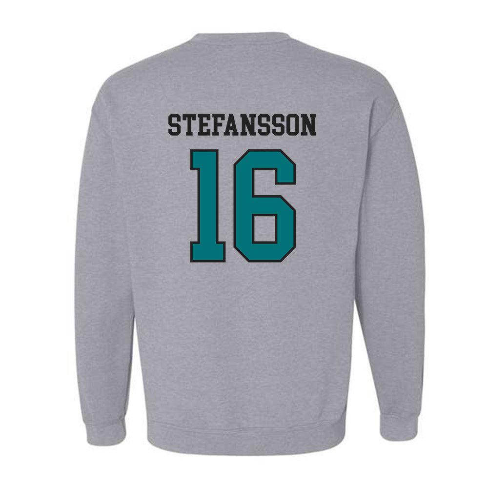 Coastal Carolina - NCAA Men's Soccer : Gudjon Stefansson - Classic Fashion Shersey Crewneck Sweatshirt-1