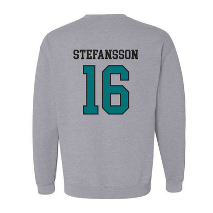 Coastal Carolina - NCAA Men's Soccer : Gudjon Stefansson - Classic Fashion Shersey Crewneck Sweatshirt-1