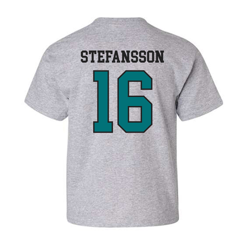 Coastal Carolina - NCAA Men's Soccer : Gudjon Stefansson - Classic Fashion Shersey Youth T-Shirt-1