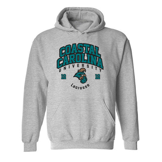 Coastal Carolina - NCAA Women's Lacrosse : Evelyn Kitchin - Classic Fashion Shersey Hooded Sweatshirt