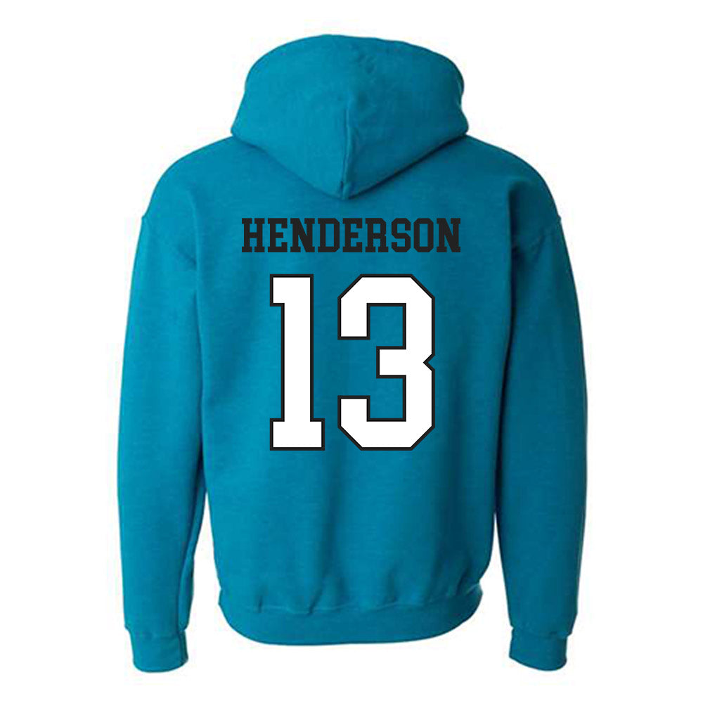 Coastal Carolina - NCAA Softball : Abby Henderson - Classic Fashion Shersey Hooded Sweatshirt-1