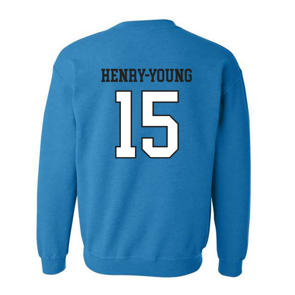 Coastal Carolina - NCAA Football : Darrion Henry-Young - Classic Fashion Shersey Crewneck Sweatshirt-1