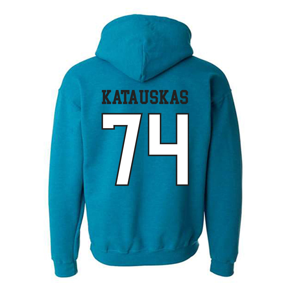 Coastal Carolina - NCAA Football : Jacob Katauskas - Classic Fashion Shersey Hooded Sweatshirt