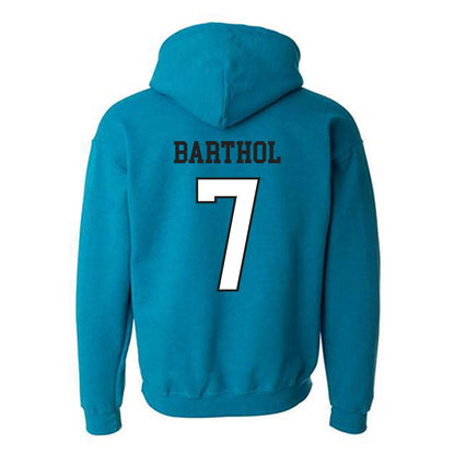 Coastal Carolina - NCAA Baseball : Blake Barthol - Classic Fashion Shersey Hooded Sweatshirt-1