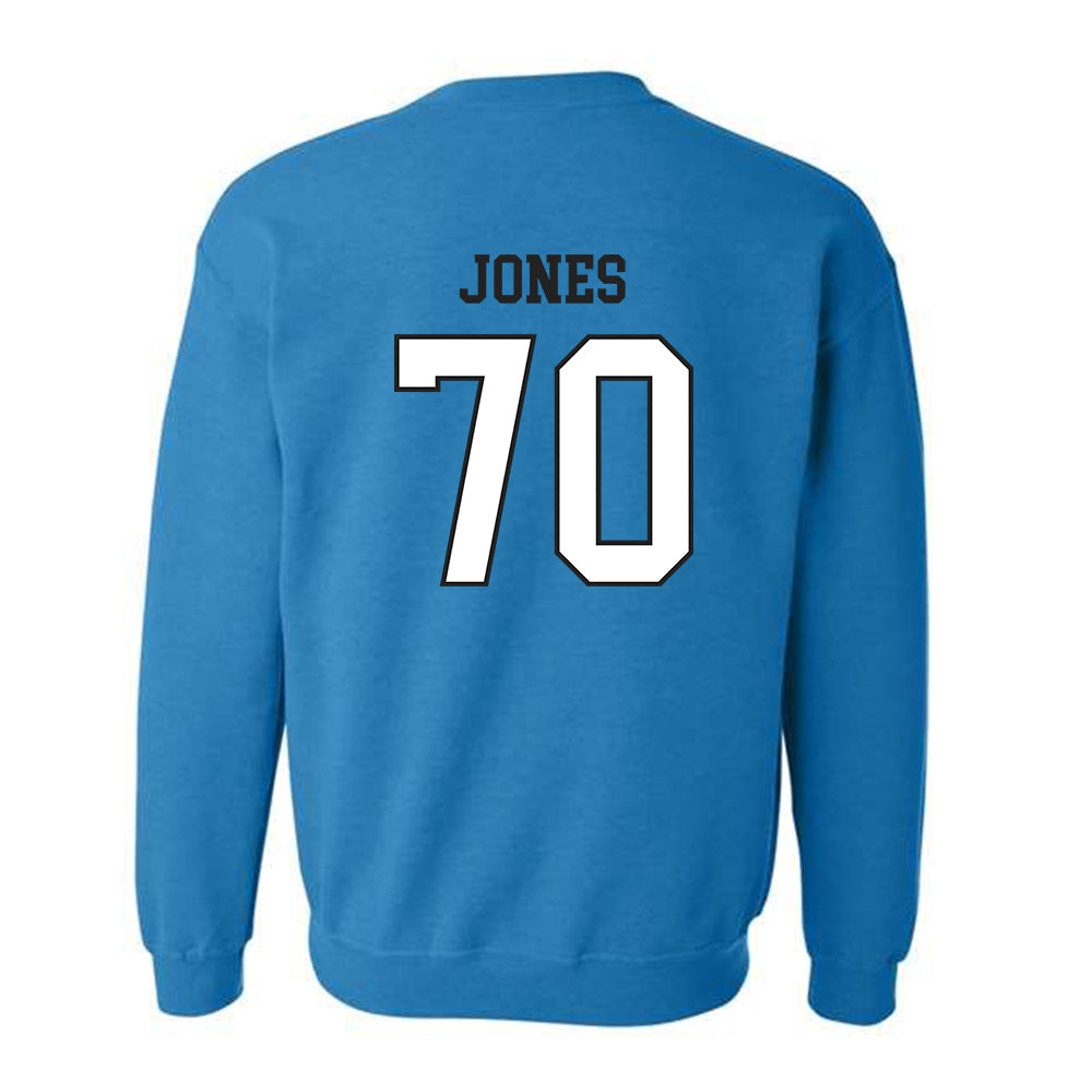 Coastal Carolina - NCAA Football : Daniel Jones - Classic Fashion Shersey Crewneck Sweatshirt-1