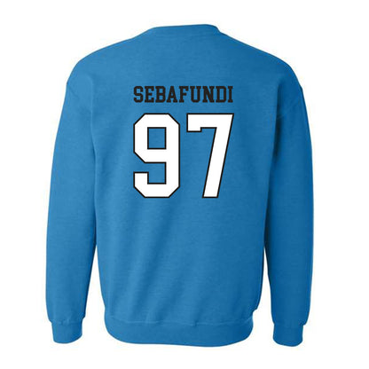 Coastal Carolina - NCAA Football : Emile Sebafundi - Classic Fashion Shersey Crewneck Sweatshirt-1