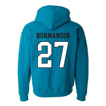Coastal Carolina - NCAA Softball : Brielle Normandin - Classic Fashion Shersey Hooded Sweatshirt-1