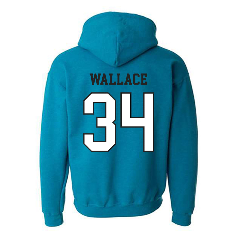 Coastal Carolina - NCAA Women's Lacrosse : Lily Wallace - Classic Fashion Shersey Hooded Sweatshirt-1